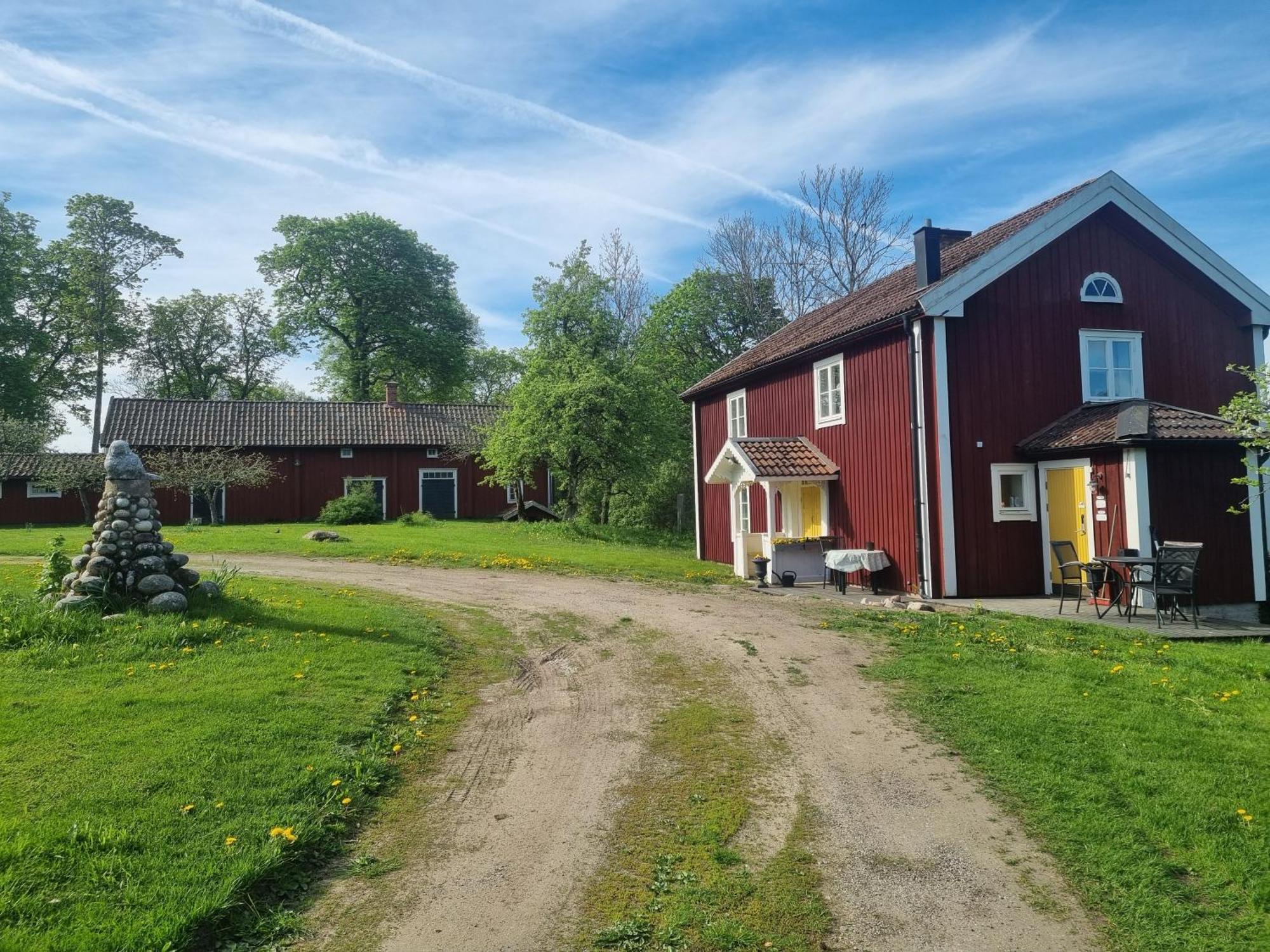 Gasthaus Skoelvs Gard Glanshammar Exterior foto